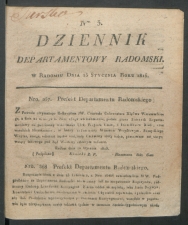 dziennik departamentowy radomski 1815-3-00001